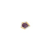 Buddha Jewelry Route Gold Press Fit with Amethyst Piercing Jewelry > Press Fit Buddha Jewelry