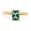 Jennifer Dawes Stacking Ring with Radiant Green Tourmaline
