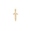 Buddha Jewelry Blade Gold with Satin Press Fit Piercing Jewelry > Press Fit Buddha Jewelry