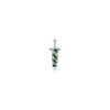 Buddha Jewelry Spellbound Gold Press Fit with Moss Agate