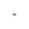 Buddha Jewelry Vande Gold Press Fit with Amethyst Piercing Jewelry > Press Fit Buddha Jewelry