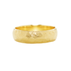 Jennifer Dawes Elemental 6mm Half Round Finger Ring Gold