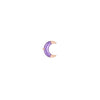 Buddha Jewelry Witching Hour Gold Press Fit with Amethyst Piercing Jewelry > Press Fit Buddha Jewelry 14k Rose Gold
