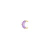 Buddha Jewelry Witching Hour Gold Press Fit with Amethyst Piercing Jewelry > Press Fit Buddha Jewelry 14k Yellow Gold