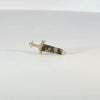 Buddha Jewelry Spellbound Gold Press Fit with Moss Agate