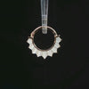 Buddha Jewelry High Tide Clicker with Mother of Pearl Gold Piercing Jewelry > Clicker Buddha Jewelry