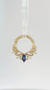 Anoora Clicker with Blue Sapphire (Lab Grown) Clickers Buddha Jewelry