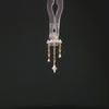 Buddha Jewelry Forward Motion Press Fit with CZ Gold Piercing Jewelry > Press Fit Buddha Jewelry