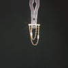 Buddha Jewelry Attention Everyone Press Fit with CZ Gold Piercing Jewelry > Press Fit Buddha Jewelry