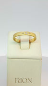 Jennifer Dawes The Hewn Coded Band with Rose Cut Diamonds