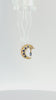 Moroccan Moon Threadless End with Blue Sapphire (Lab Grown) Threadless Ends Buddha Jewelry