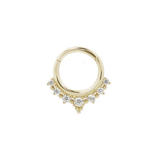  Buddha Jewelry Lala Clicker CZ Gold Piercing Jewelry > Clicker Buddha Jewelry Yellow Gold  