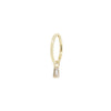 Buddha Jewelry La Madeleine Charm White Topaz Gold Piercing Jewelry > Charm Buddha Jewelry   