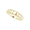 302 Fine Jewelry Moon Phase Diamond Finger Ring Gold Finger Rings 302 Fine Jewelry Yellow Gold  