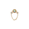 Buddha Jewelry Press Fit Halston Opal Gold Piercing Jewelry > Press Fit Buddha Jewelry Yellow Gold  