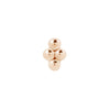 Buddha Jewelry Press Fit Mini 4 Bead Cluster Gold Piercing Jewelry > Press Fit Buddha Jewelry   
