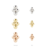Buddha Jewelry Press Fit Mini 4 Bead Cluster Gold Piercing Jewelry > Press Fit Buddha Jewelry   