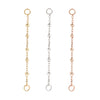 Buddha Jewelry 5 Bead Chain Gold Piercing Jewelry > Chain Buddha Jewelry   