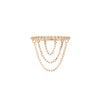 Buddha Jewelry Radiate Clicker CZ Gold Piercing Jewelry > Clicker Buddha Jewelry Rose Gold 5/16" 