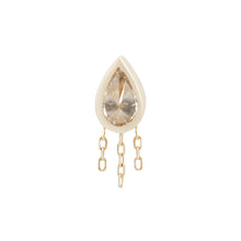Buddha Jewelry Press Fit Let's Dance CZ Gold Piercing Jewelry > Press Fit Buddha Jewelry Yellow Gold
