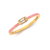 Nora Kogan Audrey Pink Finger Ring Diamond Gold Finger Rings Nora Kogan   