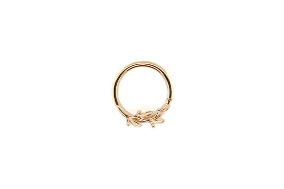BVLA Amity Seam Ring Gold Piercing Jewelry > Clicker Gold Body Vision Los Angeles   