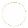 302 Fine Jewelry Paperclip 3.85mm Chain Necklace Gold Necklaces 302 Fine Jewelry Yellow Gold 16 inch 