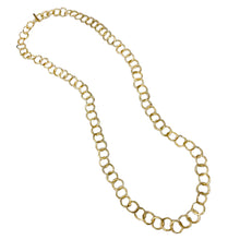  Jorge Revilla Loop Necklace Gold Plated Necklaces Jorge Revilla   