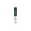 Buddha Jewelry Press Fit Crave Moss Agate Gold Piercing Jewelry > Press Fit Buddha Jewelry Yellow Gold