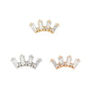 Buddha Jewelry Press Fit Crown Jewels CZ Gold Piercing Jewelry > Press Fit Buddha Jewelry   