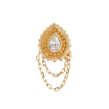  Buddha Jewelry Press Fit Deity CZ Gold Piercing Jewelry > Press Fit Buddha Jewelry Yellow Gold  