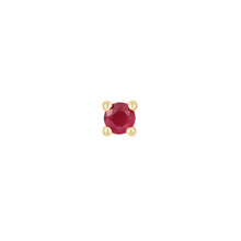  Buddha Jewelry Press Fit Prong Gem Ruby Gold Piercing Jewelry > Press Fit Gold Buddha Jewelry   