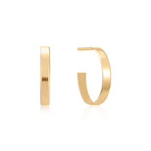  RION x Buddha Jewelry Petite Flat Hoops Gold Earrings-Standard RION x Buddha Jewelry   