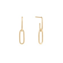  RION x Buddha Jewelry Open Link Chain Earrings Gold Earrings-Standard RION x Buddha Jewelry   