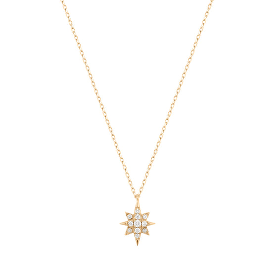 RION x Buddha Jewelry Luminary Necklace Diamond Gold Necklaces RION x Buddha Jewelry   