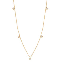  RION x Buddha Jewelry Hollis Necklace CZ Gold Necklaces RION x Buddha Jewelry   