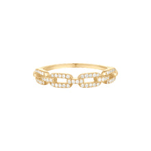  RION x Buddha Jewelry Chainlink Finger Ring Diamond Gold Finger Rings RION x Buddha Jewelry   