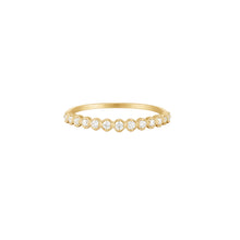  RION x Buddha Jewelry Imogen Finger Ring White Sapphire Gold Finger Rings RION x Buddha Jewelry   