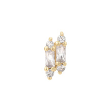 Buddha Jewelry Press Fit Gimme More CZ Gold Piercing Jewelry > Press Fit Buddha Jewelry Yellow Gold