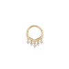 Buddha Jewelry Guestlist Clicker CZ Gold Piercing Jewelry > Clicker Buddha Jewelry Yellow Gold  