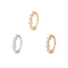 Buddha Jewelry In My Dreams CZ Clicker Gold Piercing Jewelry > Clicker Buddha Jewelry   