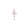 Buddha Jewelry Press Fit It's All Happening CZ Gold Piercing Jewelry > Press Fit Buddha Jewelry Rose Gold  