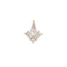 Buddha Jewelry Press Fit L.A. Baby CZ Gold Piercing Jewelry > Press Fit Buddha Jewelry Yellow Gold