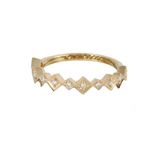  Doves by Doron Paloma Diamond Shapes with Genuine Diamonds Finger Ring Gold Finger Rings Doves by Doron Paloma   