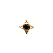  BVLA Press Fit Mini Kandy Black Diamond Gold Piercing Jewelry > Press Fit Body Vision Los Angeles Yellow Gold  