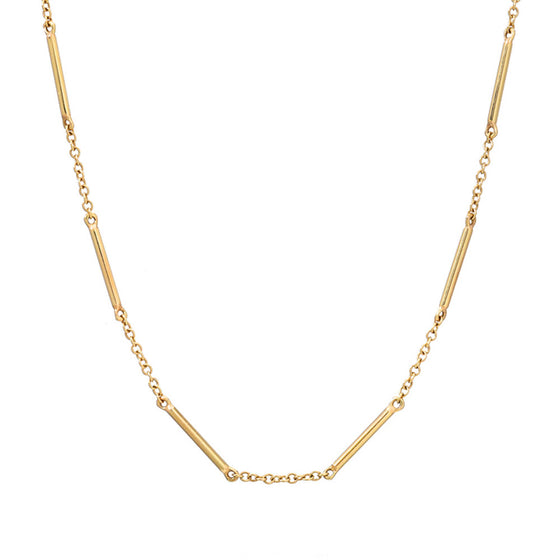 Liven Co. Unity Necklace Diamond Near Clasp Gold Necklaces Liven Co.   