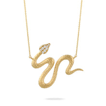  Doves by Doron Paloma Serpent Diamond Necklace Gold Necklaces Doves by Doron Paloma   