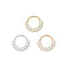 Buddha Jewelry Obsessed Clicker CZ Gold Piercing Jewelry > Clicker Buddha Jewelry   