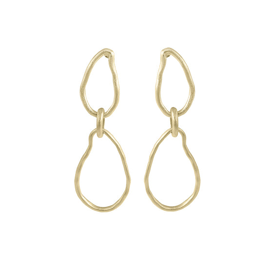 Jorge Revilla Trail Earrings Gold Plated Earrings-Standard Jorge Revilla   