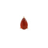 Buddha Jewelry Press Fit Prong Pear Garnet Gold Piercing Jewelry > Press Fit Buddha Jewelry Rose Gold  